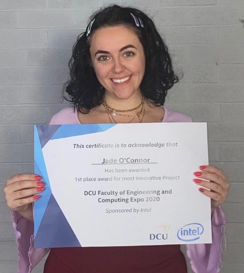 Jade O'Connor Intel Prize Winner